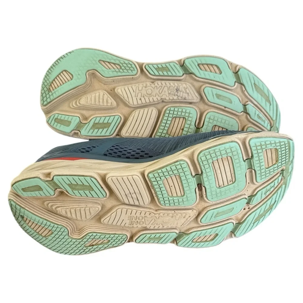 Hoka Bondi 7 Men's Blue Athletic Shoes Sz 9